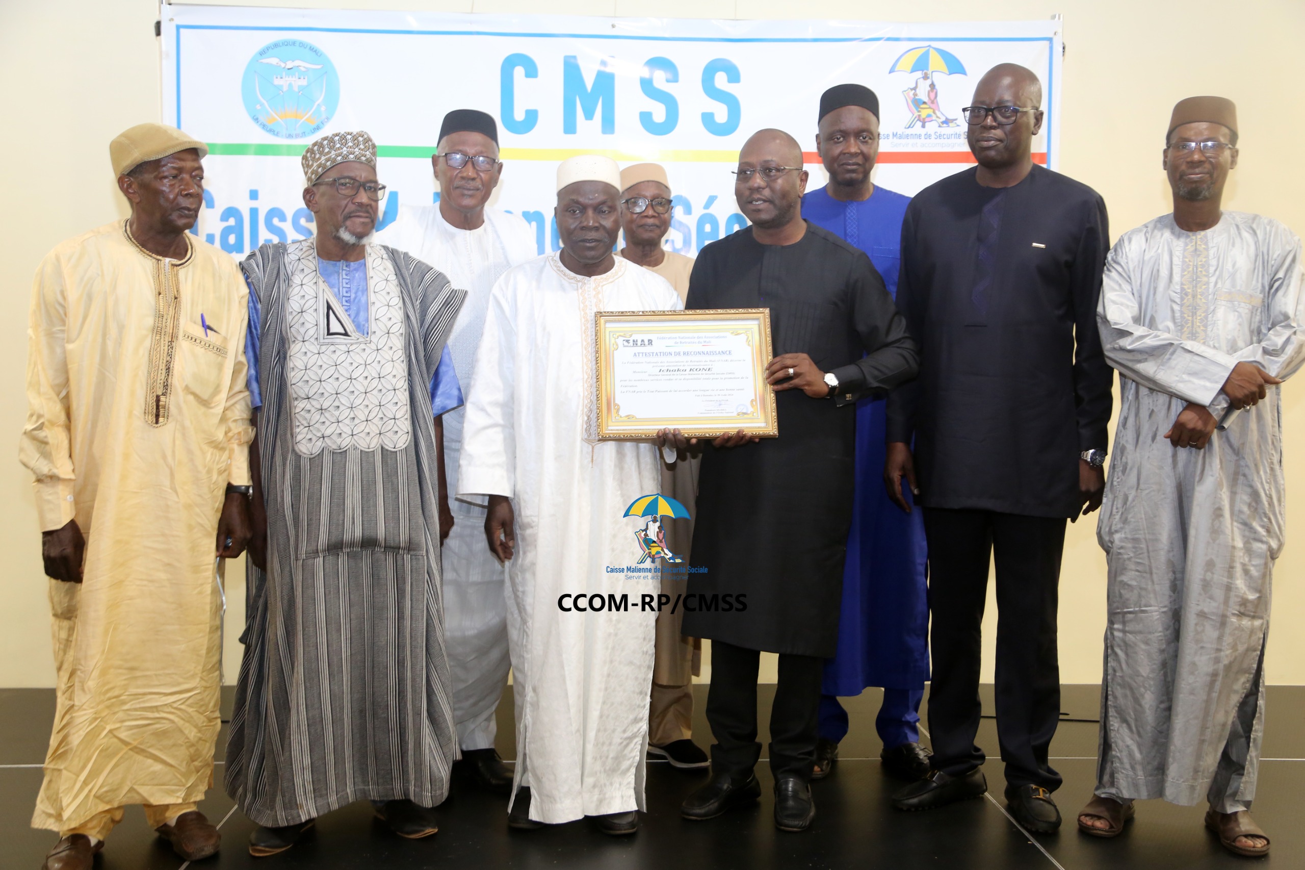 Déjeuner de travail CMSS-FNAR : Un moment convivial de partage et d’échanges entre la CMSS et ses convives.